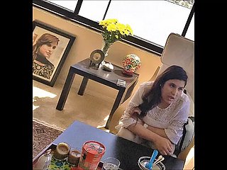 Desi Paki vrouw Ayesha dansen naakt voor haar bloke