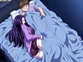 anime Lascive viene coperto di sperma