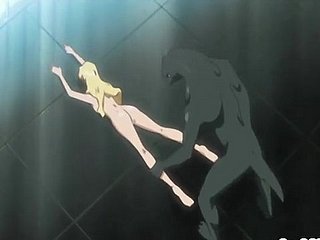 anime procace duro scopata da mostro lucertola